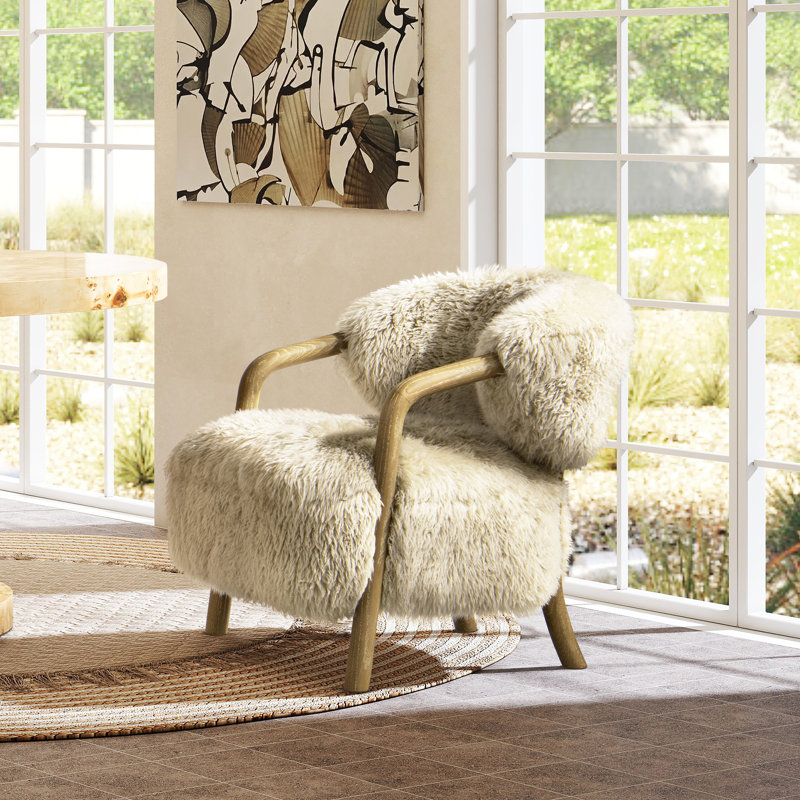 Chaise avec accoudoirs 33 po Drumm