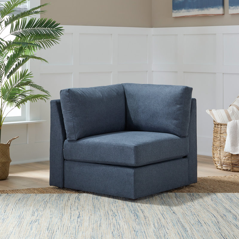 Fauteuil d'angle Flex, Bleu
