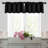 Rod Pocket Light Blocking Kitchen Valances for Window, 1 Panel-784788332-784788320