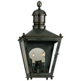 Chapman & Myers Sussex 3 - Light Outdoor Wall Lantern