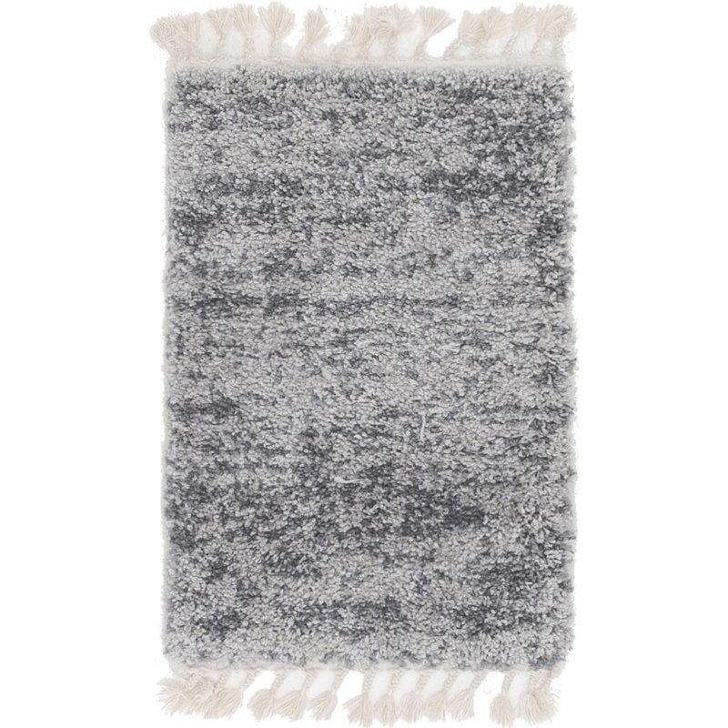 Dekayla Shag Area Rug, Rectangle 66 x 91cm