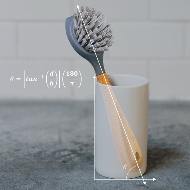 Porte-brosse de cuisine
