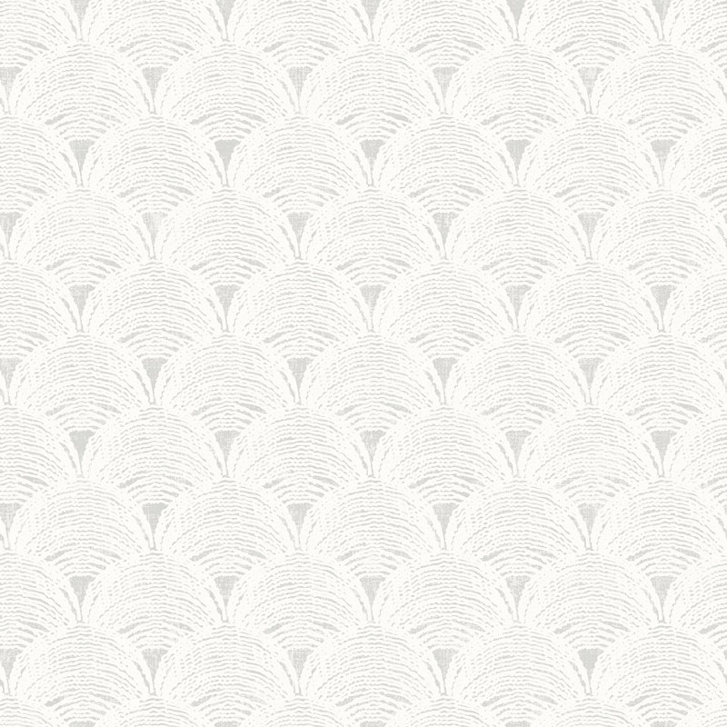 Rouleau de papier peint patiné L 33 pi x l 20,5 po Santiago, Gris