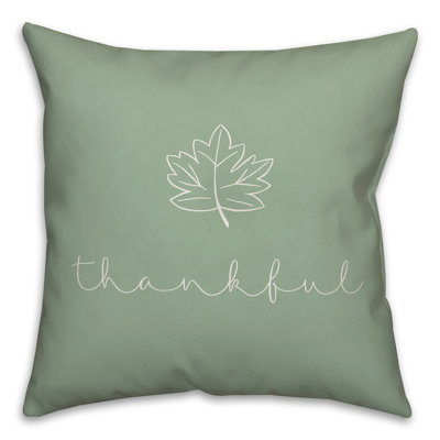  Coussin Thankful