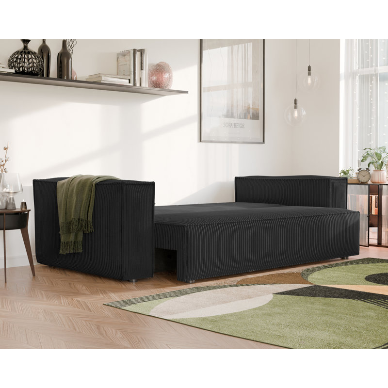 3 Seater Sofa, Black