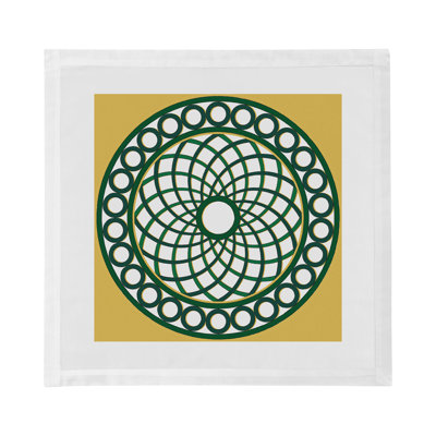 Timothy Corrigan Treillage Cotton Sateen Dinner Napkins