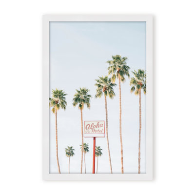Coastal Retreat Aloha Hotel by Kathrin Pienaar - Picture Frame Photograph on Paper