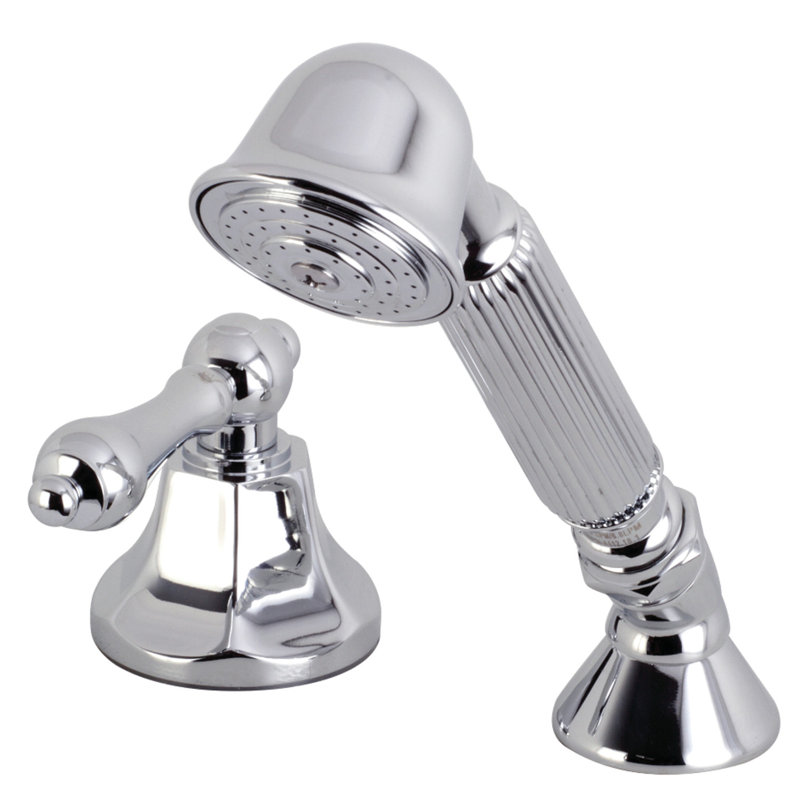 Pomme de douche portative, Chrome poli