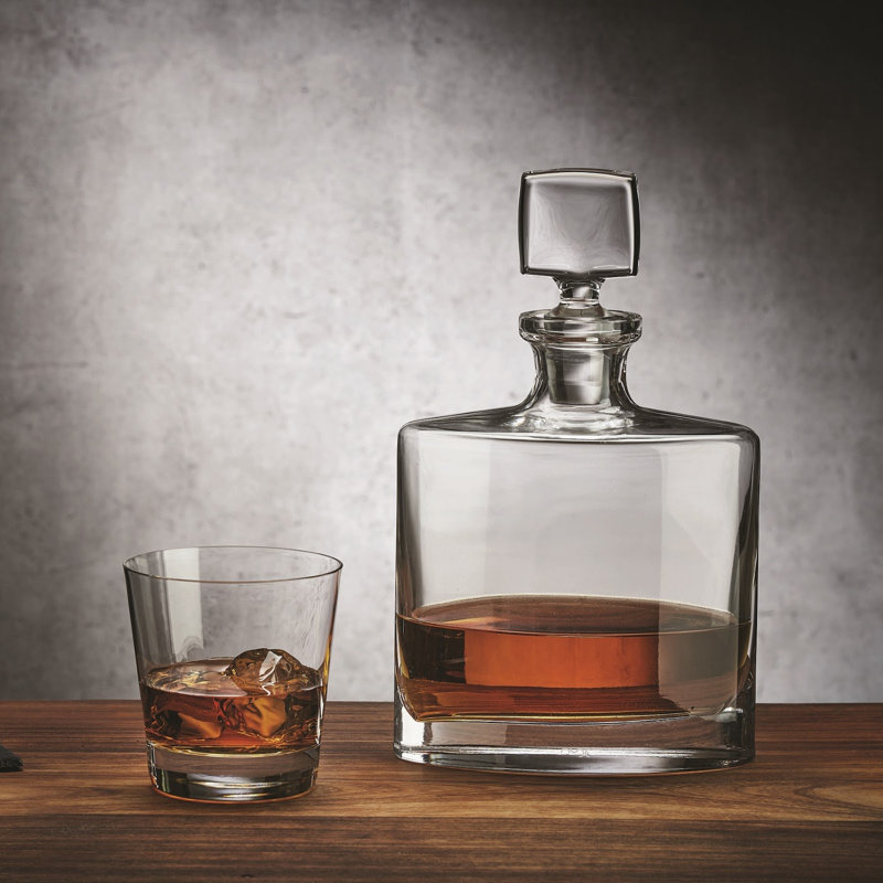 Ensemble 3 pièces de carafe à whisky