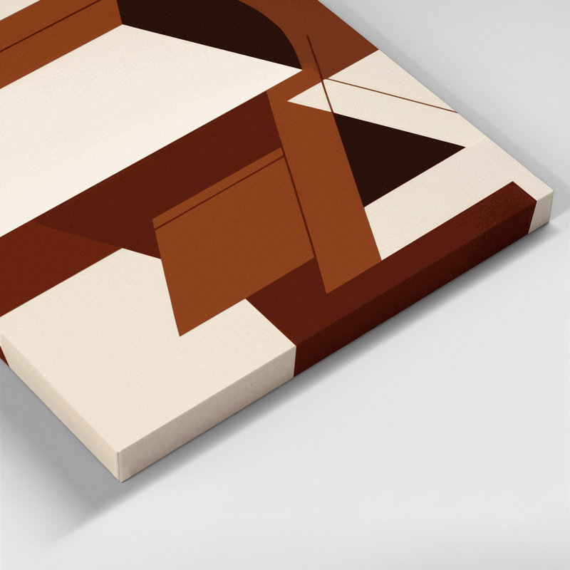 Minimalism 60 Beige Canvas Wall Art