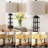 Brokk Modern Metal and Glass 3-Way Dimmable Table Lamp-961090343