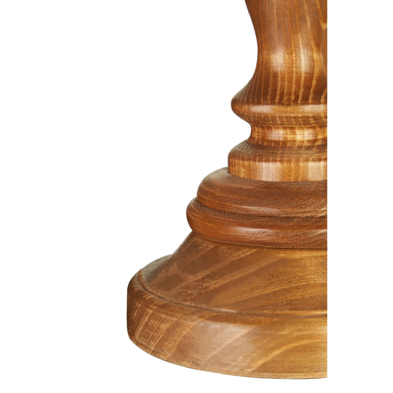 Candle Solid Wood Table Lamp
