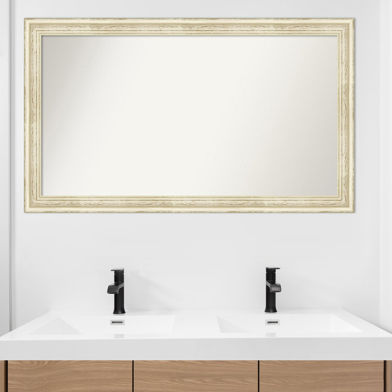 Miroir mural pour salle de bain Country, Rectangle, H 27,5 po x l 46,5 po