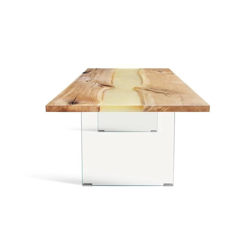 Siratro Solid Wood Top Dining Table