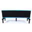Lit pliant bleu de 67 pouces avec porte-gobelet, permettant de changer rapidement de fonction et de meuble-1191950391