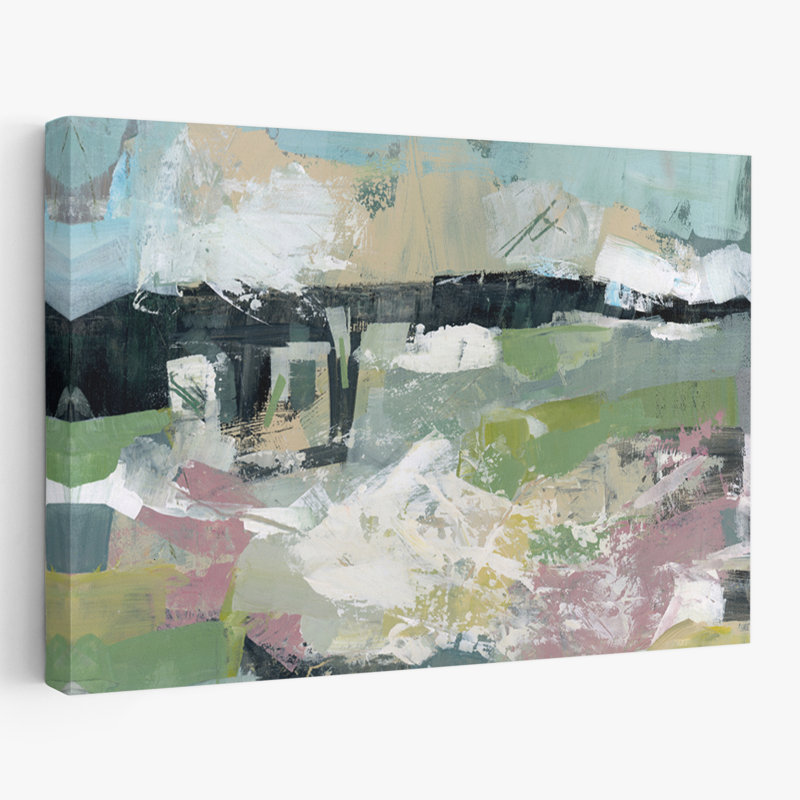 Passing Storm - Abstracts Art contemporain, H 16 po x l 24 po