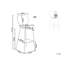 Shonto Counter Stool with Metal Frame-95982233