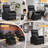 Recliner Chair PU Leather Recliner Sofa-1695736323