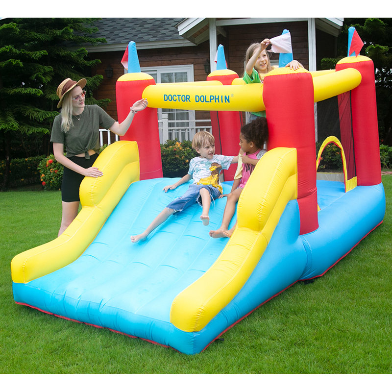 7" x 11" Bounce House with Slide and Air Blower