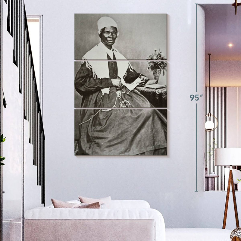 Khareem Sojourner Truth, 74" H x 48" W