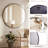 Gehard Round Metal Framed Mirror -677092420-715706834