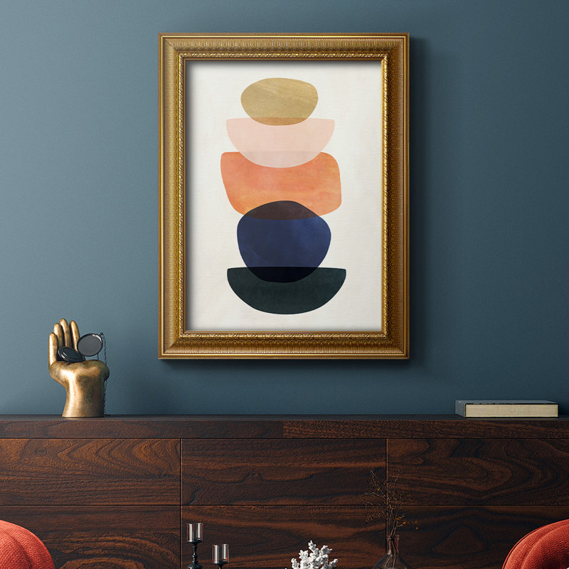 Mod Pods II Premium Framed Canvas- Ready To Hang, 20" H x 16" W x 2.5" D