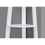Unité de rangement de couloir blanche H 72 "- moderne, bibliothèque de coin moderne pour bureau H 72", 5 niveaux, convient aux coins