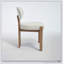 Ensemble de 2 chaises de salle à manger modernes en bois, revêtues de tissu pour le confort et le style, pour la cuisine et la salle à manger-827177247
