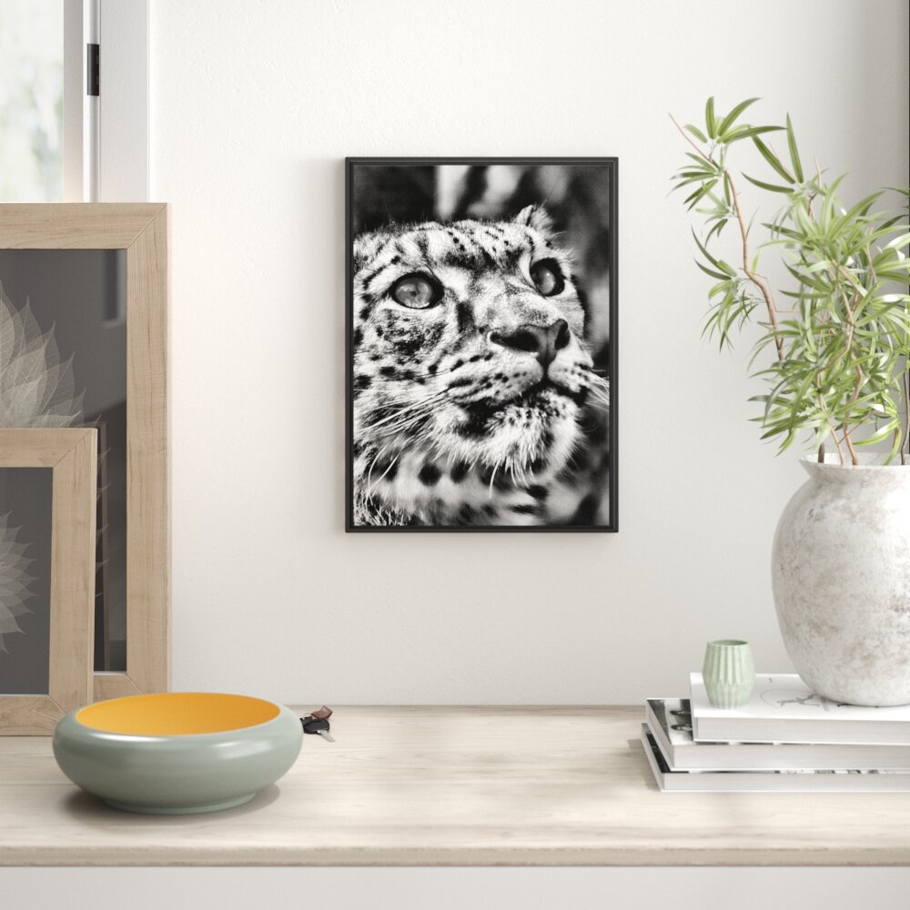 Gerahmtes Wandbild Leopard