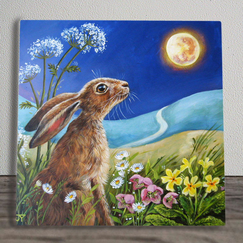 JUDITH YATES Farmhouse Wall Decor on Ceramic