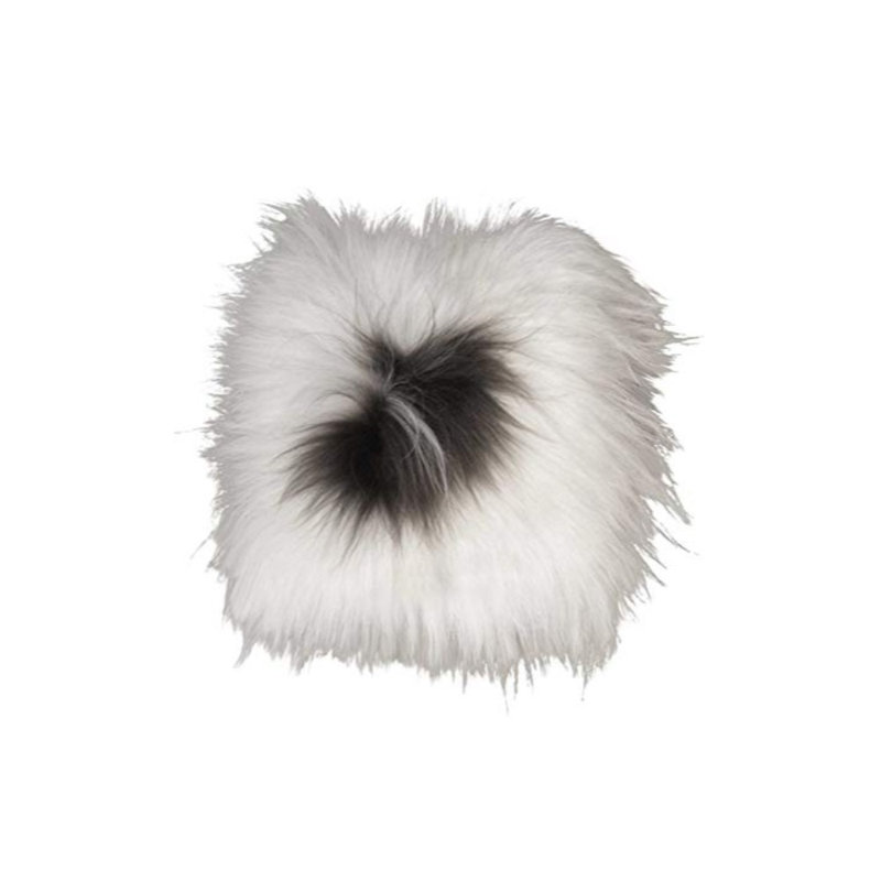 Icelandic Sheepskin Chair Pad | 1-Piece | Spotted | 17"x17", Spotted