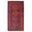 Tapis rouge Teimani 3 pi 7 po x 6 pi 10 po
