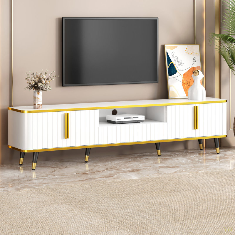Meuble télé Luxury, Blanc