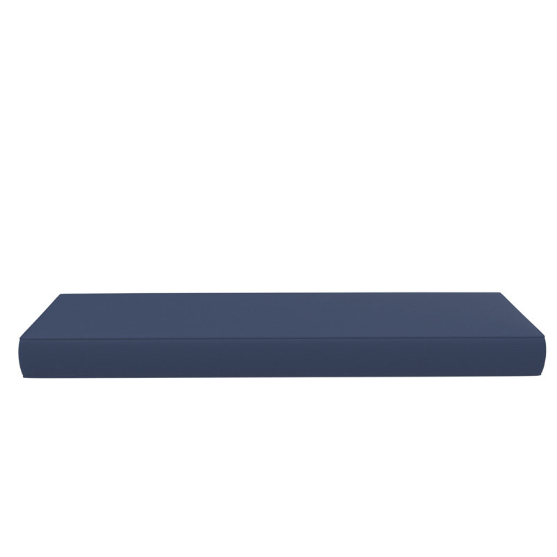 Sunbrella Bench Seat Cushion, Canvas Navy