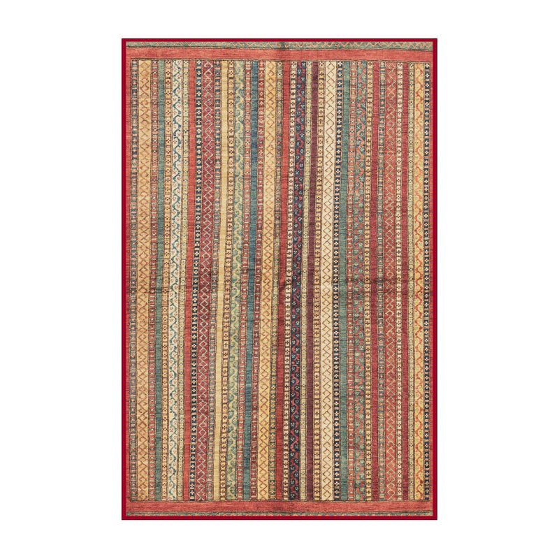 Abstract Indoor Rug, Rectangle 8' x 12'