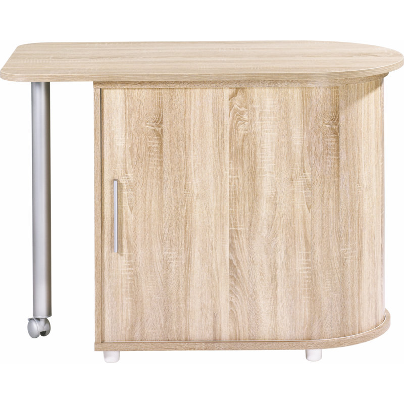 Oval Writing Desk, Oak