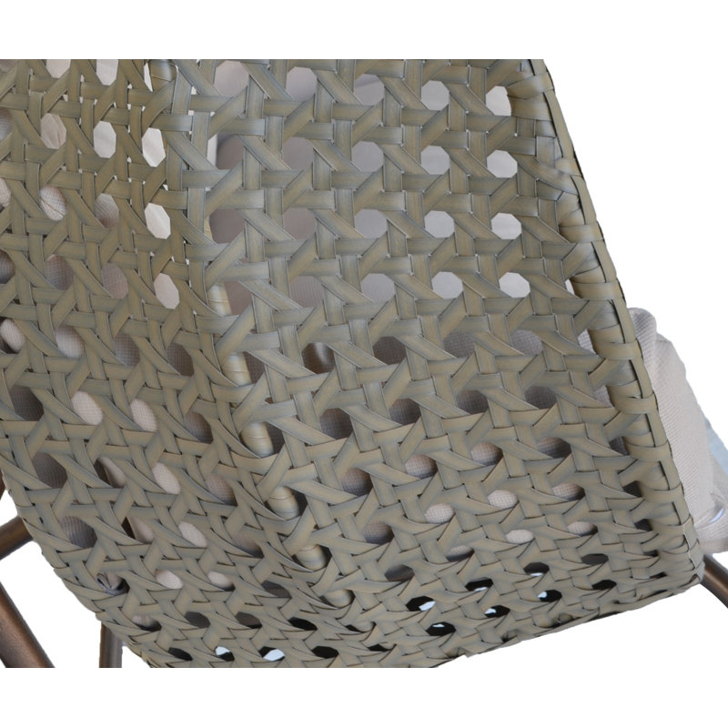 Balancelle avec support By Island Gale, Gris anthracite, Bleu