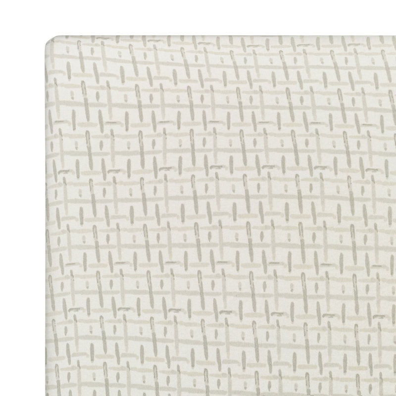 Cove Fitted Crib Sheet (Hashtag)
