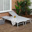 Double chaise longue inclinable 62,25 po Idolina