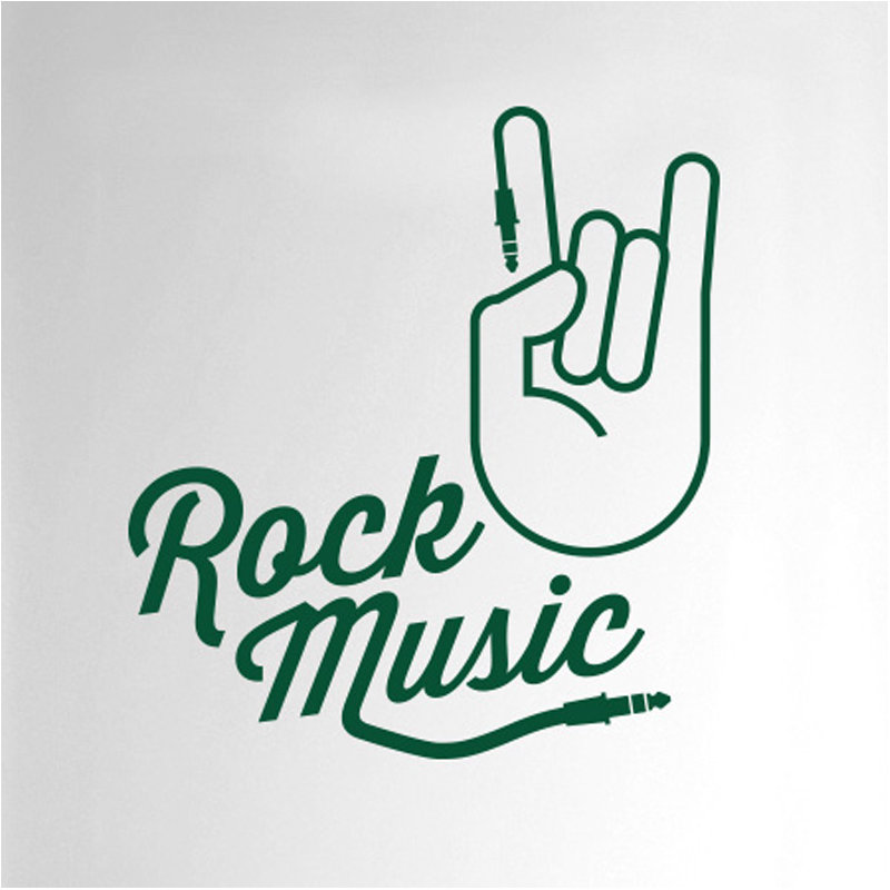 Wall Decal, Dark Green