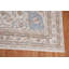 Tapis turc ivoire à motif géométrique Oushak 9 x 12