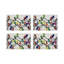 Xmas Vegan Leather Rectangle Placemats-50817886