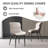 39.37" Modern Round Black Dining Table Set with 2 Chairs for Kitchen, Bar, Living Room, Small Space-374086746-374086775