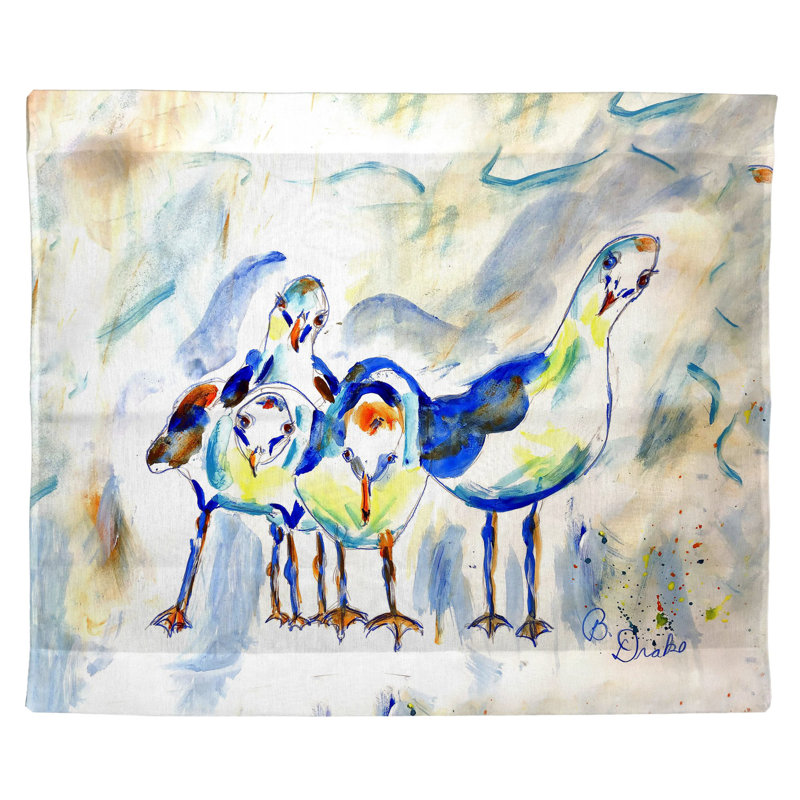 Tente murale en polyester Sea Gull Gals