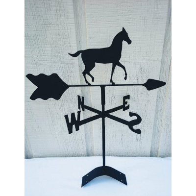 Girouette de cheval à fixation pour toit