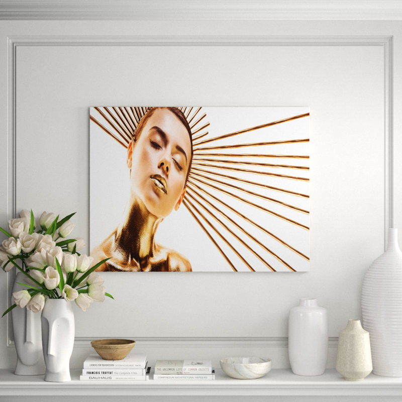 Golden Girl Print, Aluminum, 40" H x 60" W x 1" D