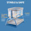 Bedside Cot with Mattress-2124872117