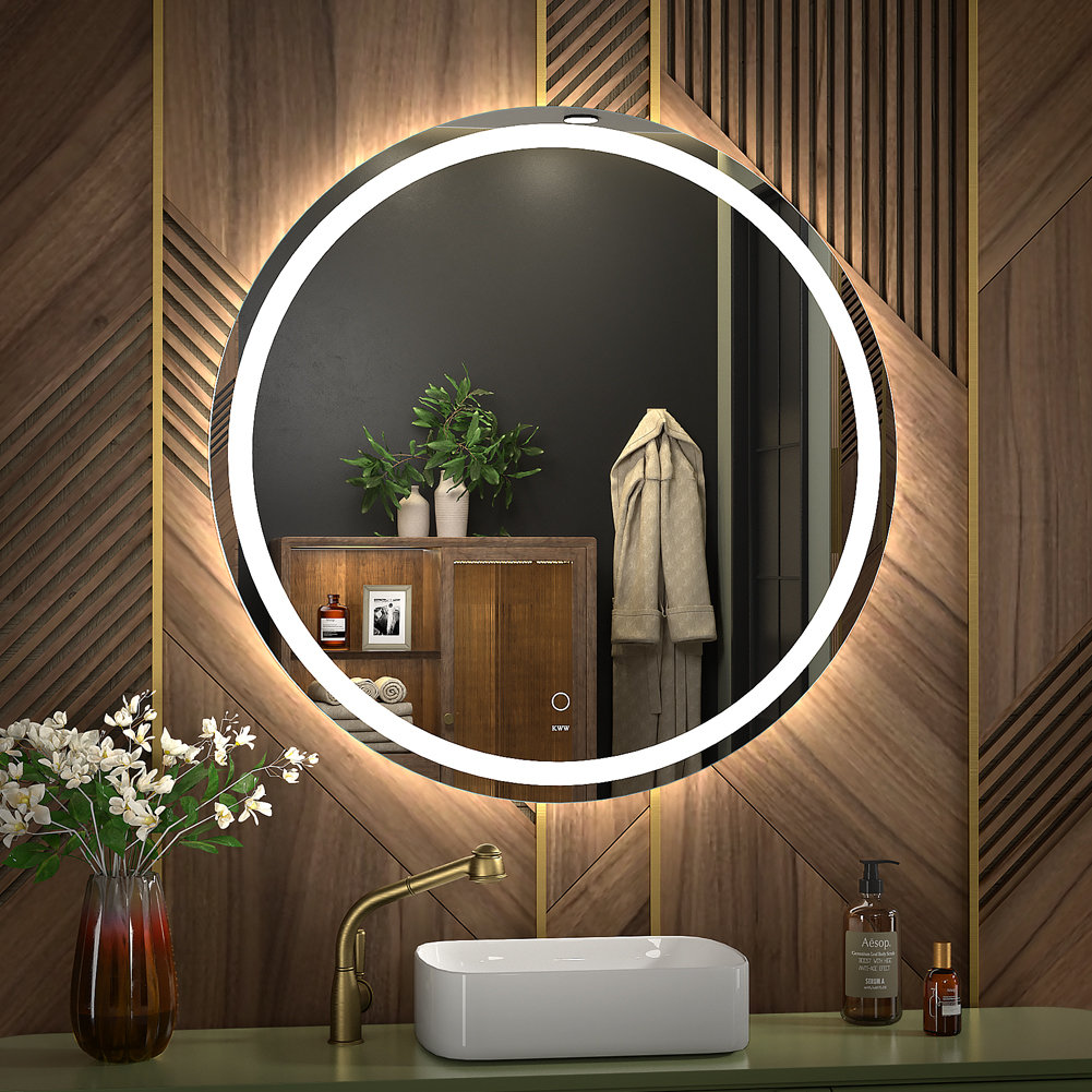 Royo Aura 36 Modern Round LED Mirror