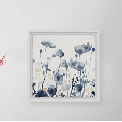 " Flower Blues " Painting Print