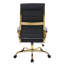 Fauteuil de bureau en cuir Humairaa-1103856413